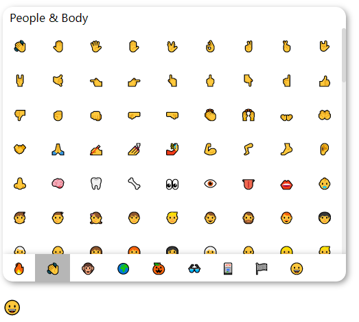 Vue3-Emoji Component Screenshot